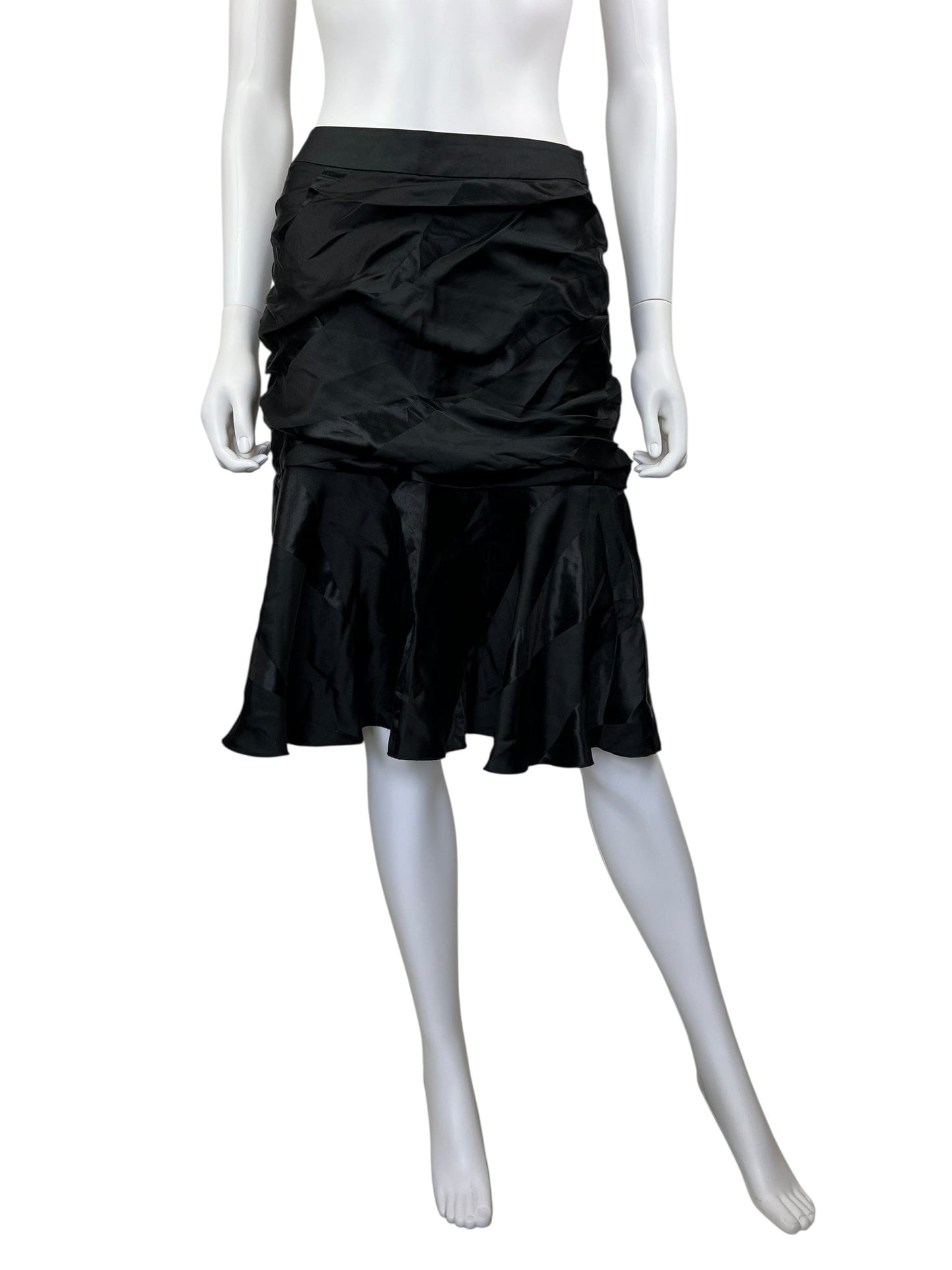 Giorgio Armani silk skirt | Black, Black