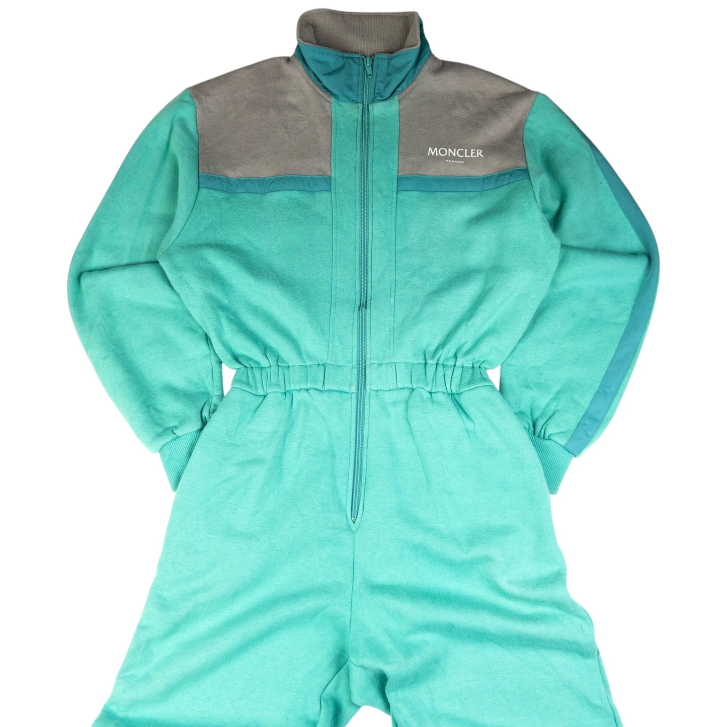 Vintage Moncler Fleece Lined Jumpsuit Womens Size S