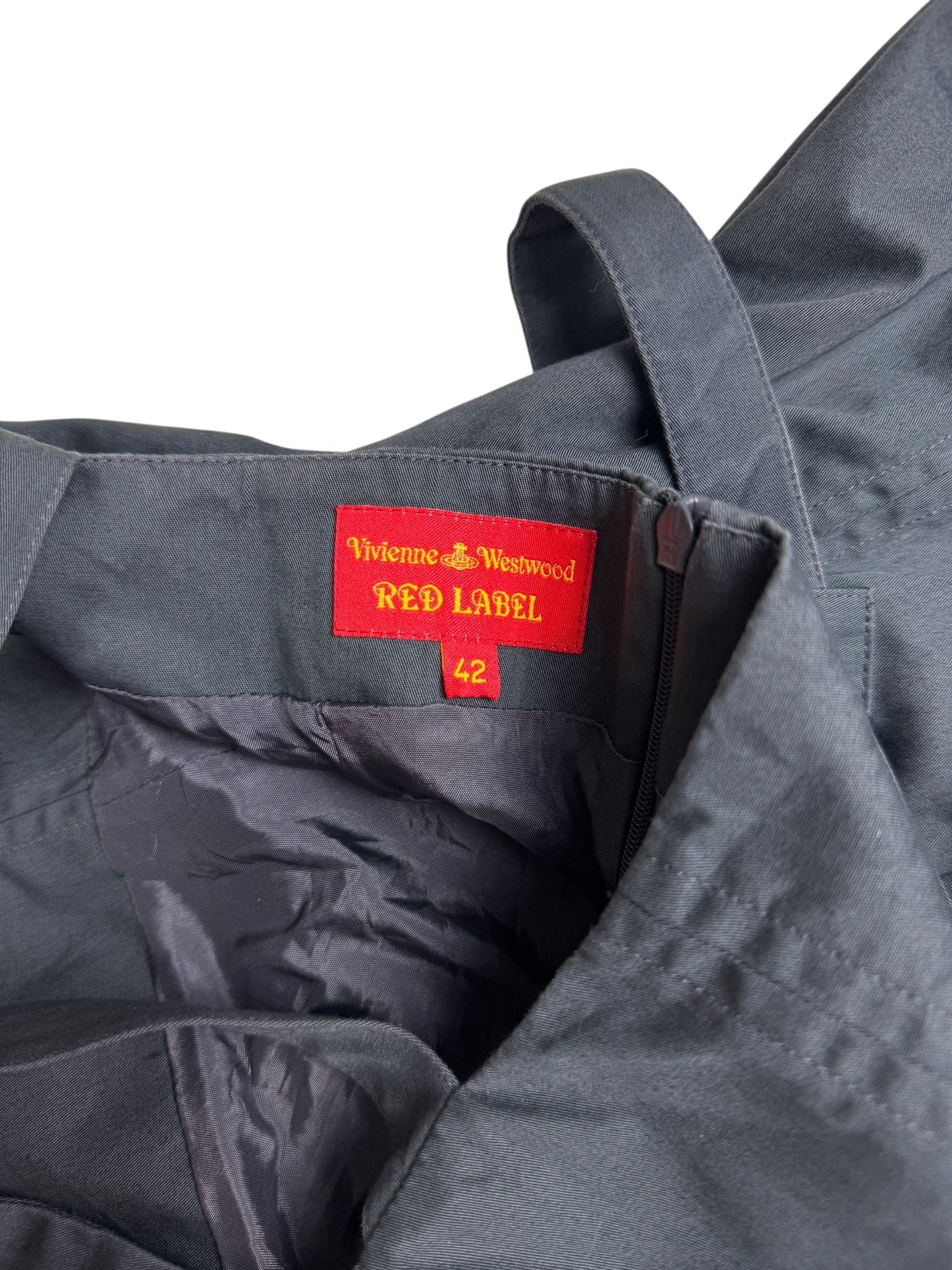 Vivienne Westwood F/W 2008 Red Label bondage dress | Grey, Multicoloured