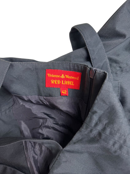 Vivienne Westwood F/W 2008 Red Label bondage dress | Grey, Multicoloured