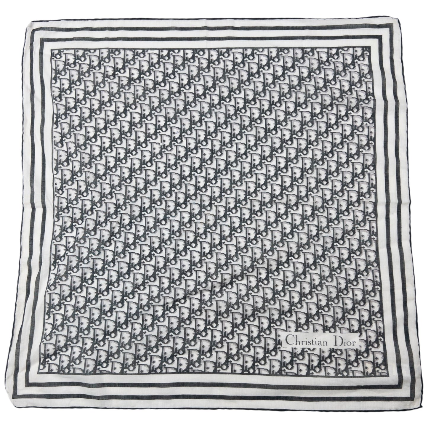 Vintage 90s Dior Monogram Scarf