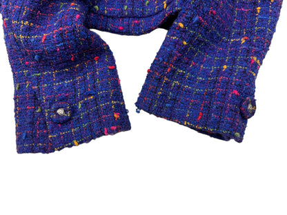 Versace early 1990s boucle skirt suit