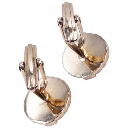 Vintage 90s Dior Embossed Cufflinks | O/S, Gold