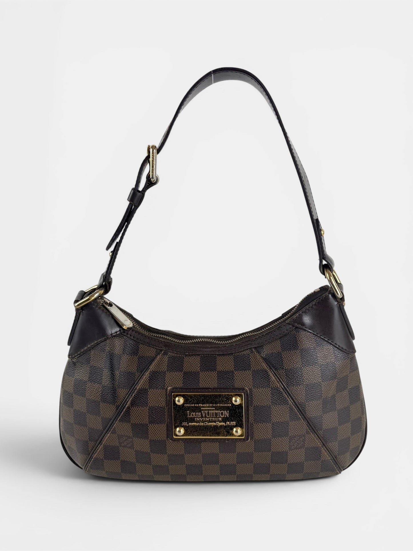 2008 Louis Vuitton Damier Ebene Thames PM Shoulder Bag | O/S, Multicoloured