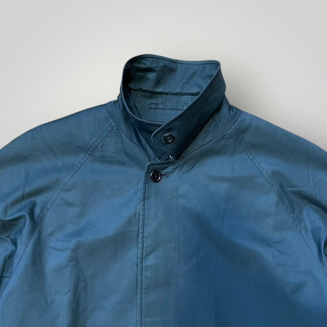 Burberry 90s Navy Trench Coat M/L