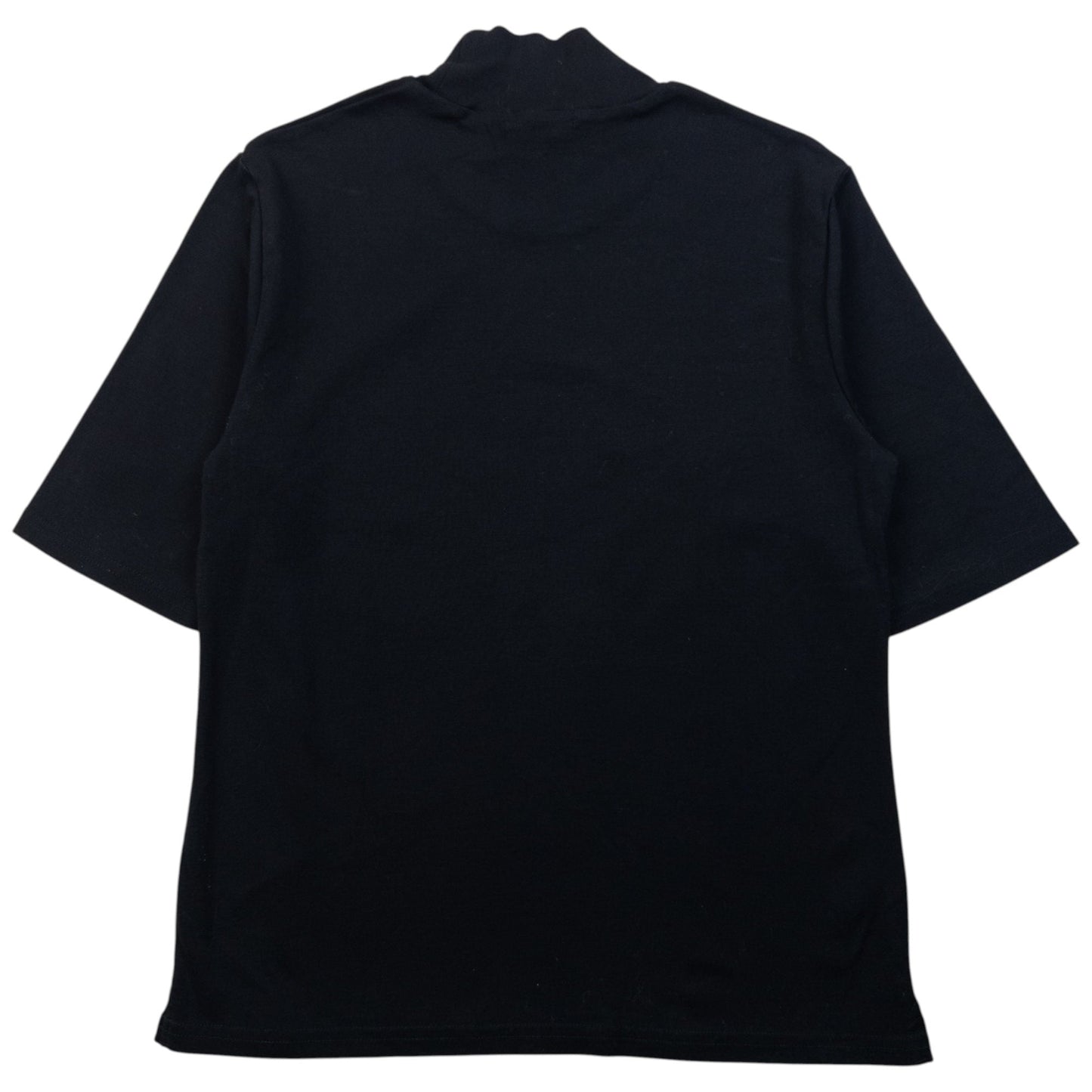 Vintage 90s Yohji Yamamoto Turtleneck T Shirt Womens Size M | Medium, Black