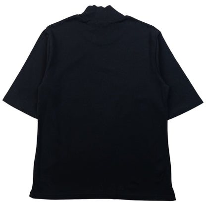 Vintage 90s Yohji Yamamoto Turtleneck T Shirt Womens Size M | Medium, Black