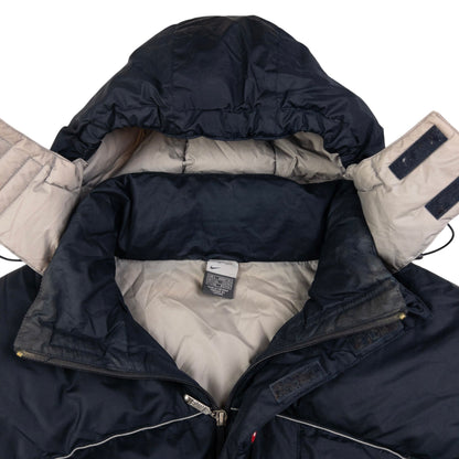 Vintage Nike Zip Up Puffer Jacket Size XL