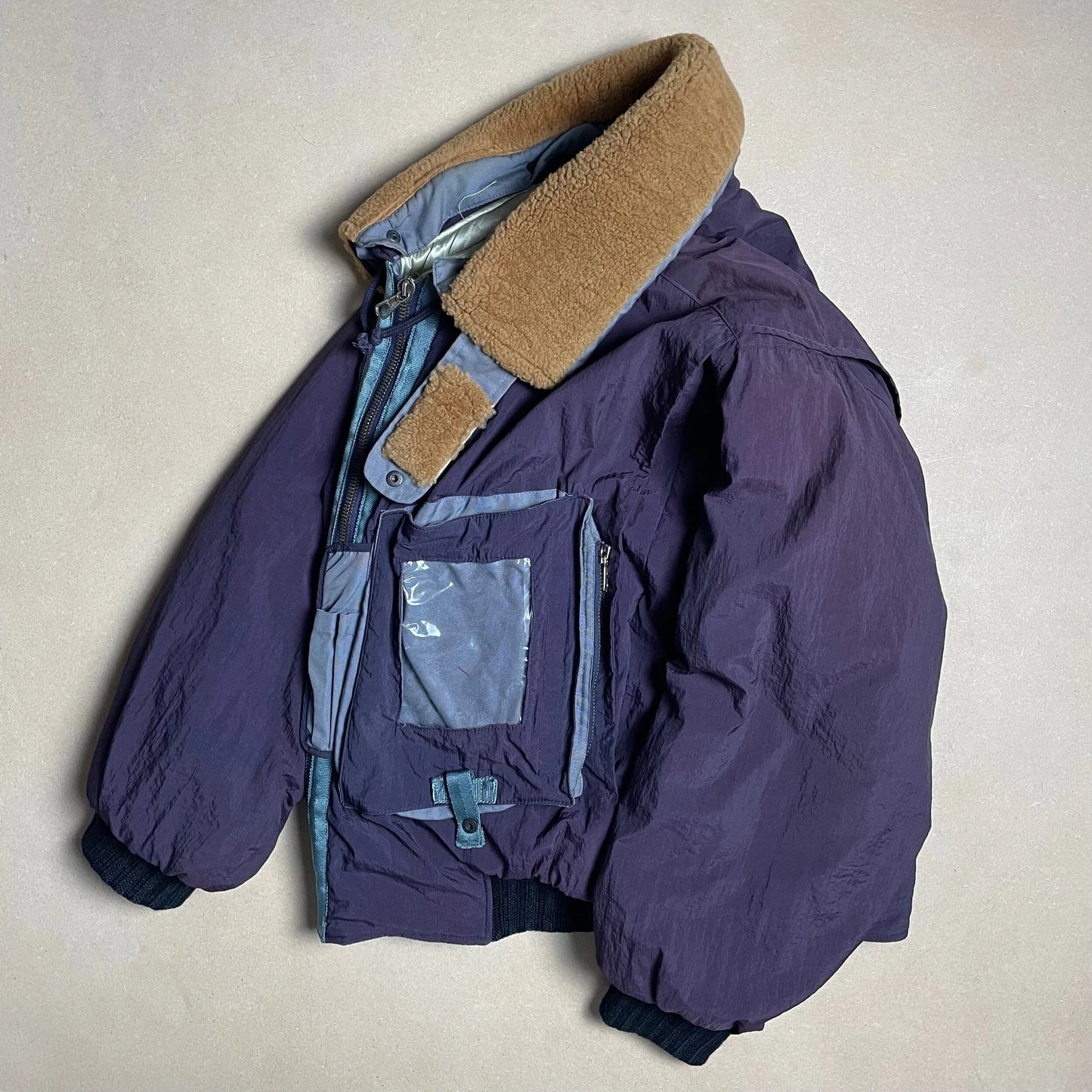 A/W 1983 Plum Purple CP COMPANY Ideas From Massimo Osti Pilots Flight Jacket