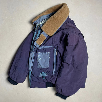 A/W 1983 Plum Purple CP COMPANY Ideas From Massimo Osti Pilots Flight Jacket