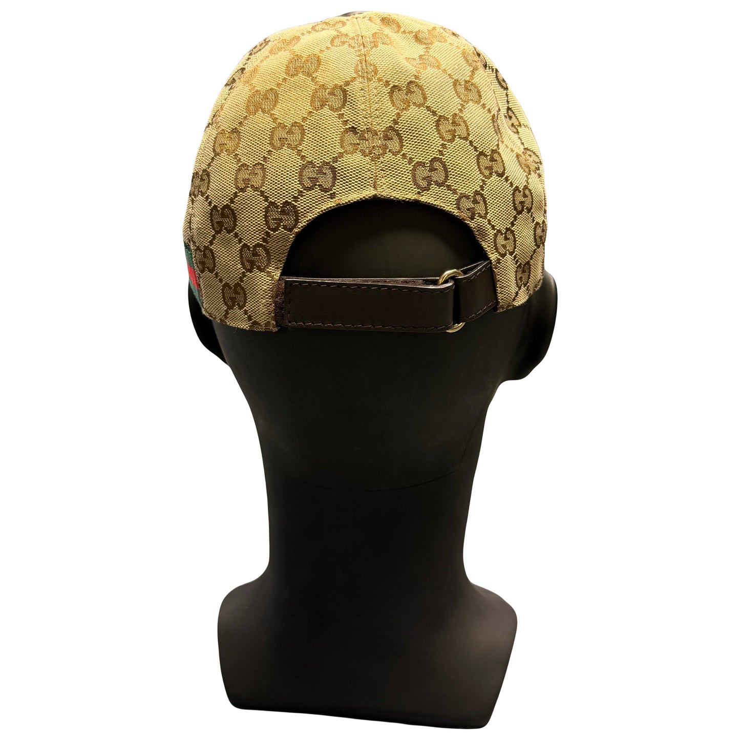 Gucci Monogram Cap In Tan (L) | O/S, Tan