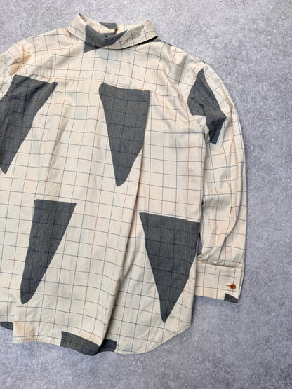 Vivienne Westwood Red Label Plaid Reverse Button Down Shirt