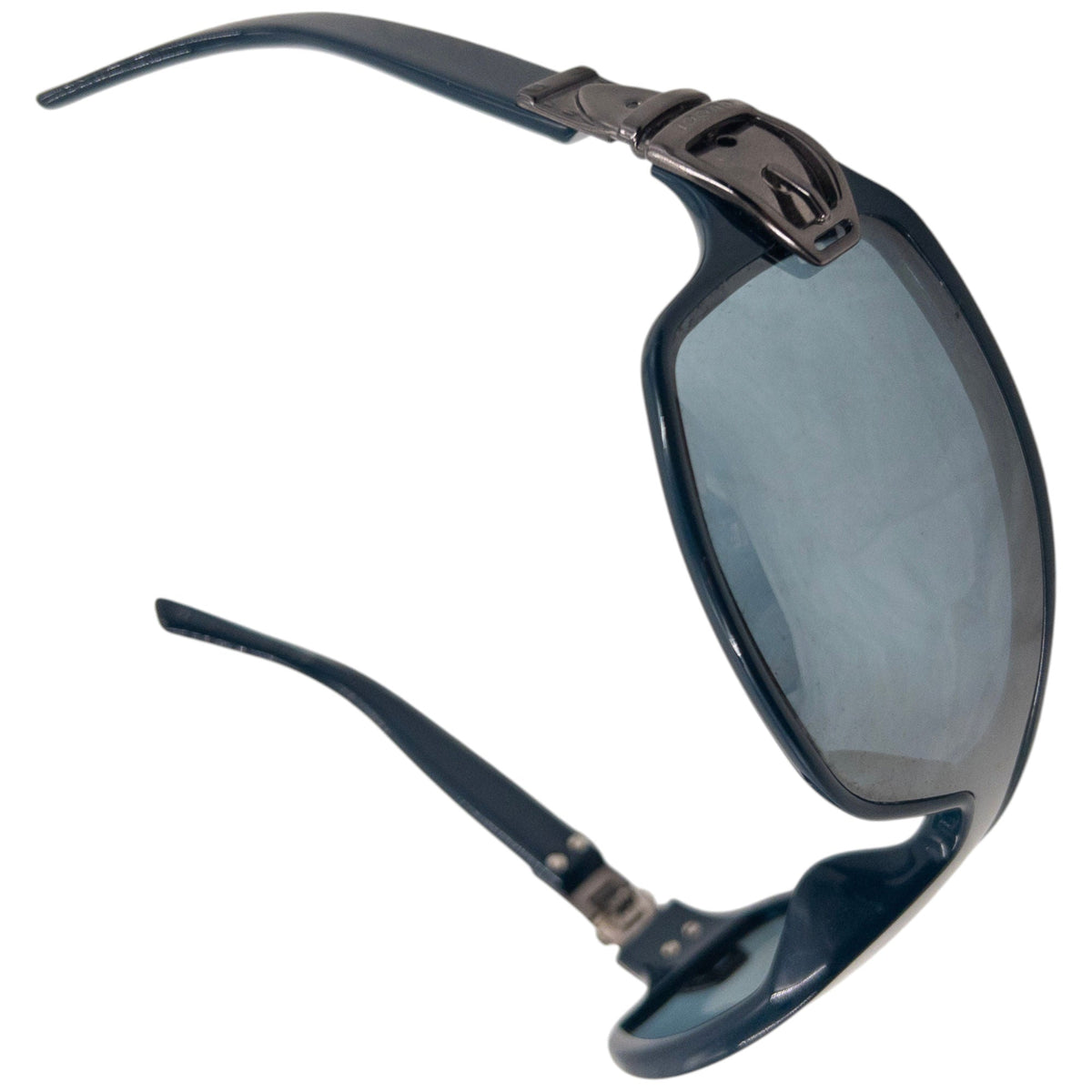 Vintage 2000s Gucci Buckle Sunglasses | O/S, Navy