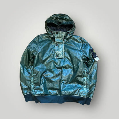 Stone Island 2022 Forest Green Microfelt Primaloft 82/22 40th Anniversary Jacket L