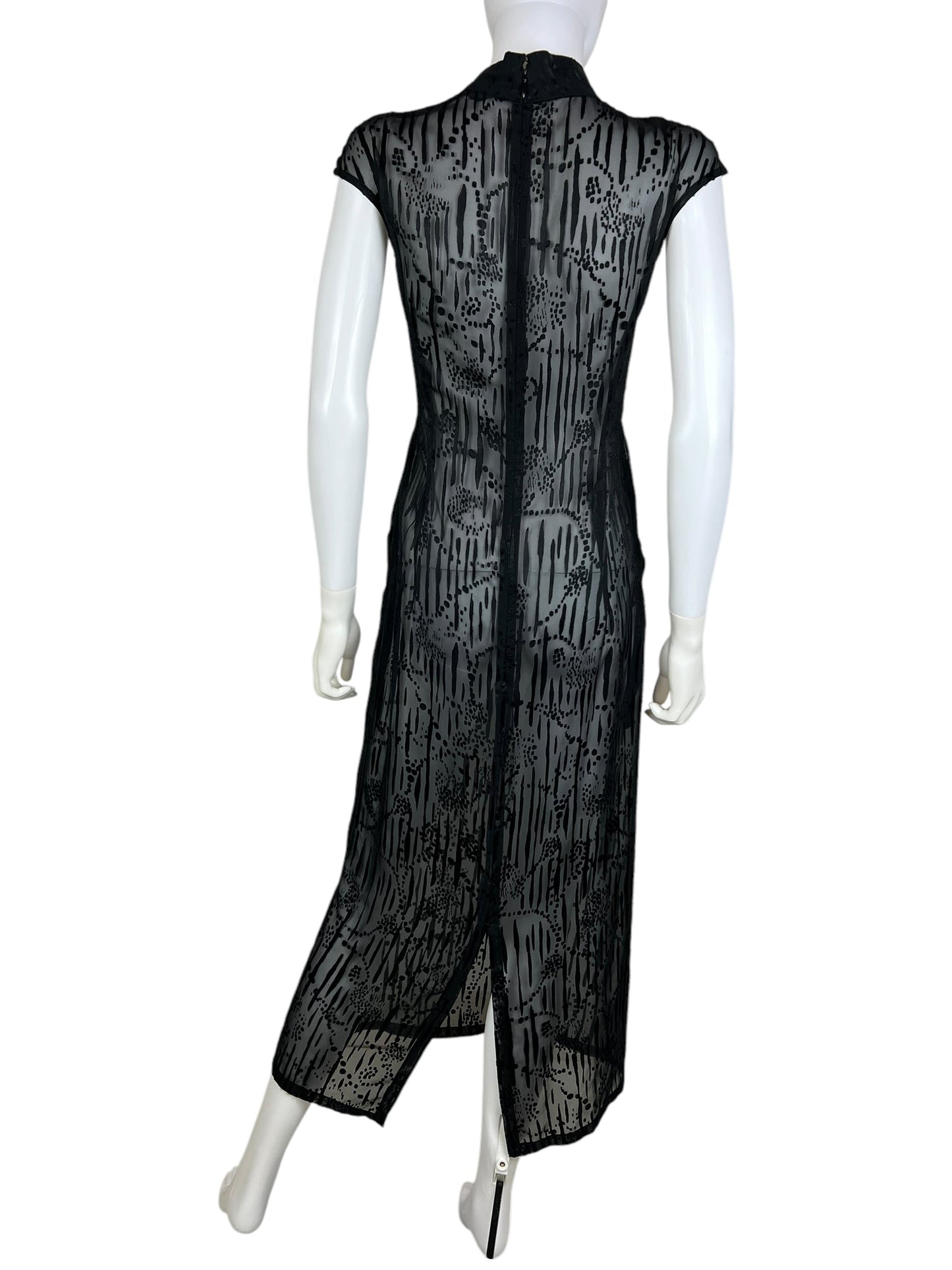 Yohji Yamamoto AW 1997 sheer dress