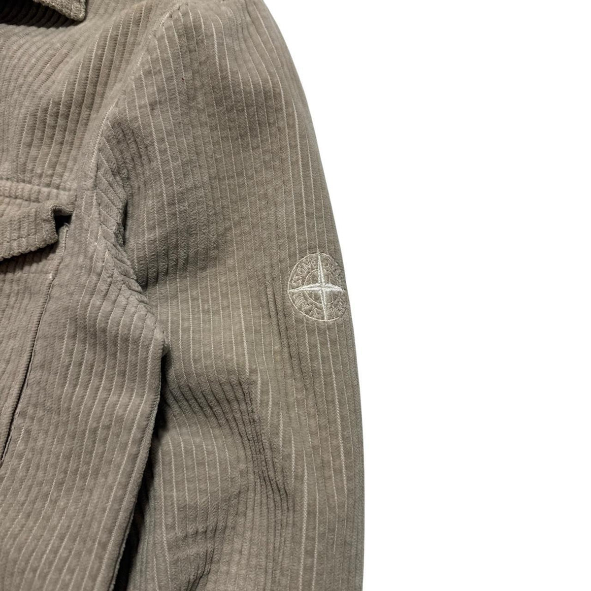 Stone Island Heavy Corduroy Shirt | Small, Beige