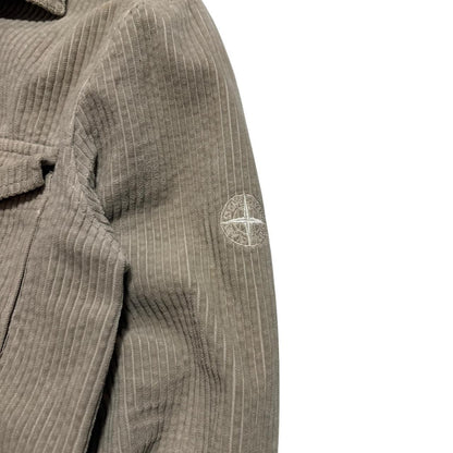 Stone Island Heavy Corduroy Shirt | Small, Beige