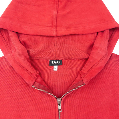 Vintage 2000s Dolce & Gabbana Zip Up Hoodie Size S | Small, Navy