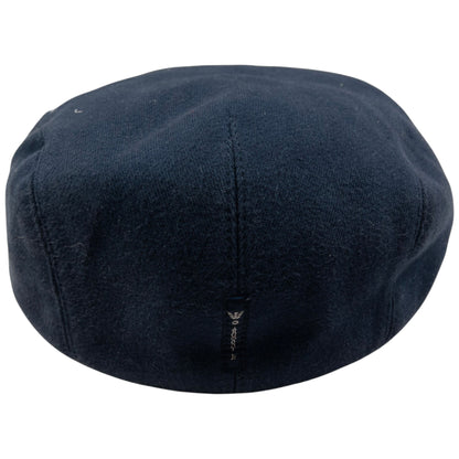 Vintage Armani Embroidered Flat Cap Hat