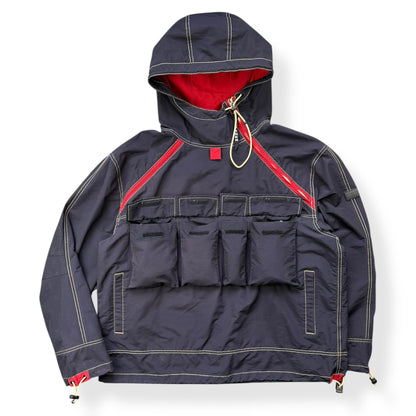 2000's Tommy Hilfiger Asymmetric Cargo Pocket Jacket (L) | Default Title, Multicoloured