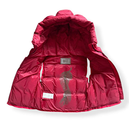 2013 Marithe + Francois Girbaud 'Parkachu' Gilet (S) | Small, Red