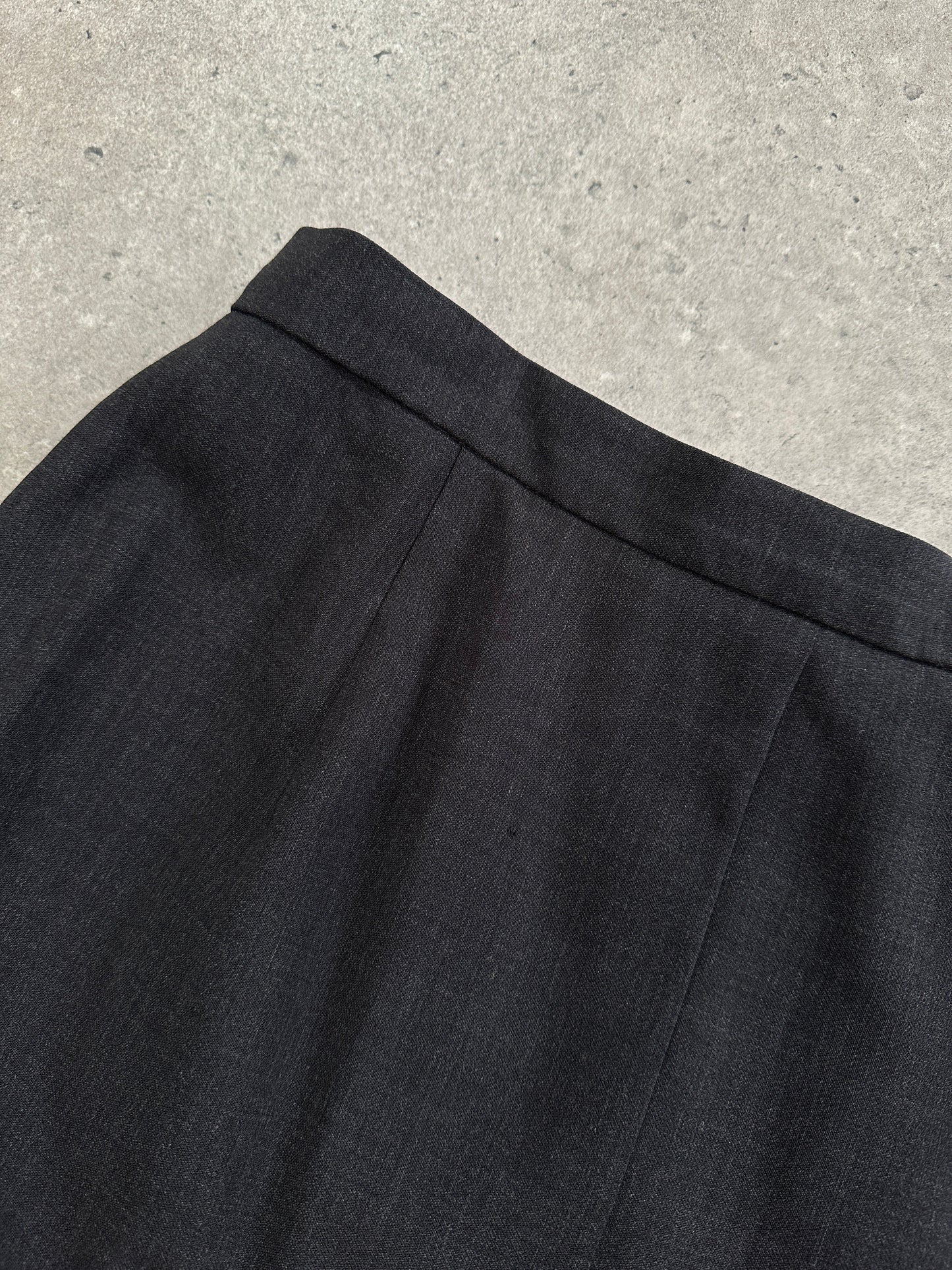 Jaeger 90s Pure Wool Two Piece Skirt Suit - M/W26