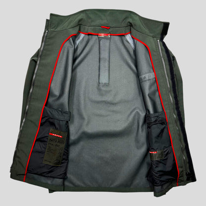 Prada Sport 2000 Green Ballistic Nylon Goretex Jacket - M/L