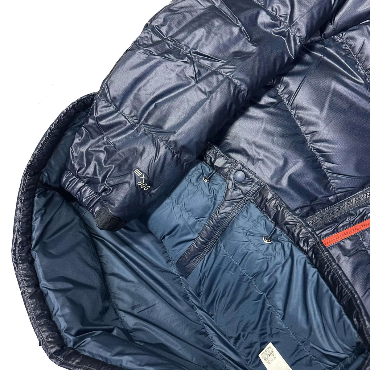 Montbell Alpine Down Parka Puffer Jacket In Navy Blue (L)