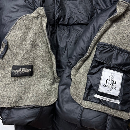 CP Company 00’s Nylon Goose Down Goggle Puffer Jacket - IT56 (L/XL) | Default Title, Black