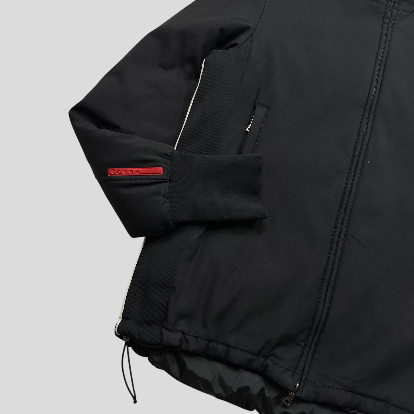 Prada Sport AW00 Ninja Moto Reversible Heavy Nylon Jacket - IT50 (M/L) | Default Title, Black