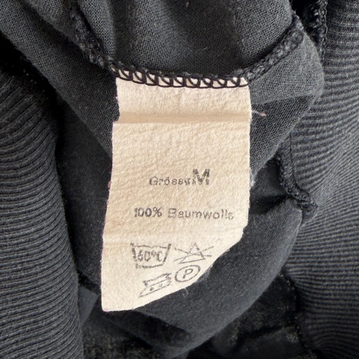 1980s emporio armani graphic pullover sweater | O/S, Black