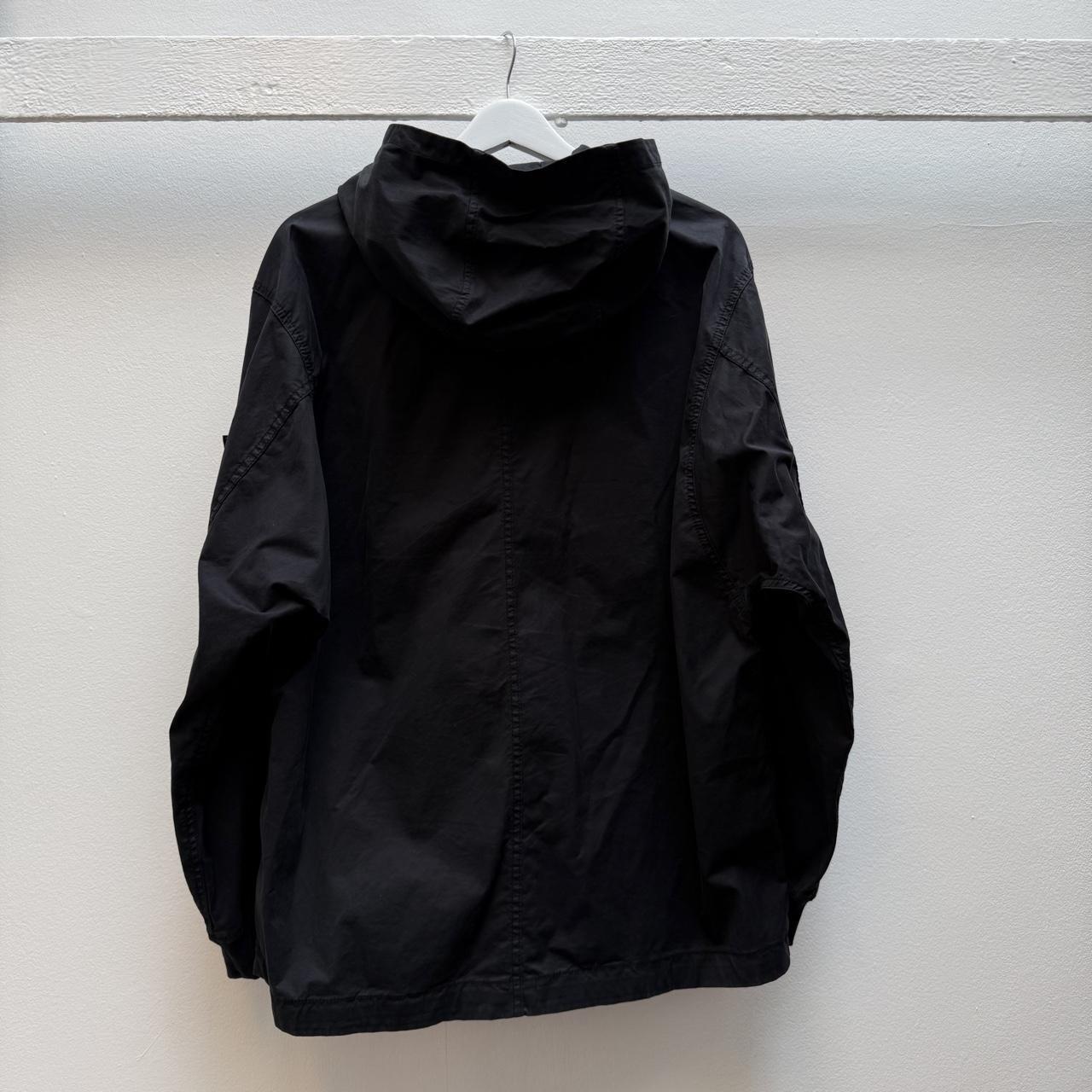 Stone Island Pullover Smock Jacket in Black (M/L) | Medium, Black