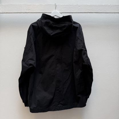 Stone Island Pullover Smock Jacket in Black (M/L) | Medium, Black