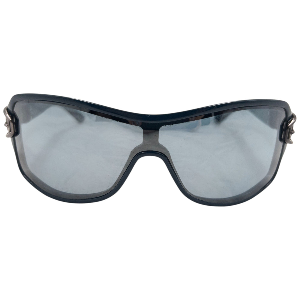 Vintage 2000s Gucci Buckle Sunglasses | O/S, Navy