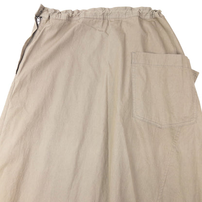 Vintage 2000s Yohji Yamamoto Asymmetric Skirt Womens Size M | Medium, Beige