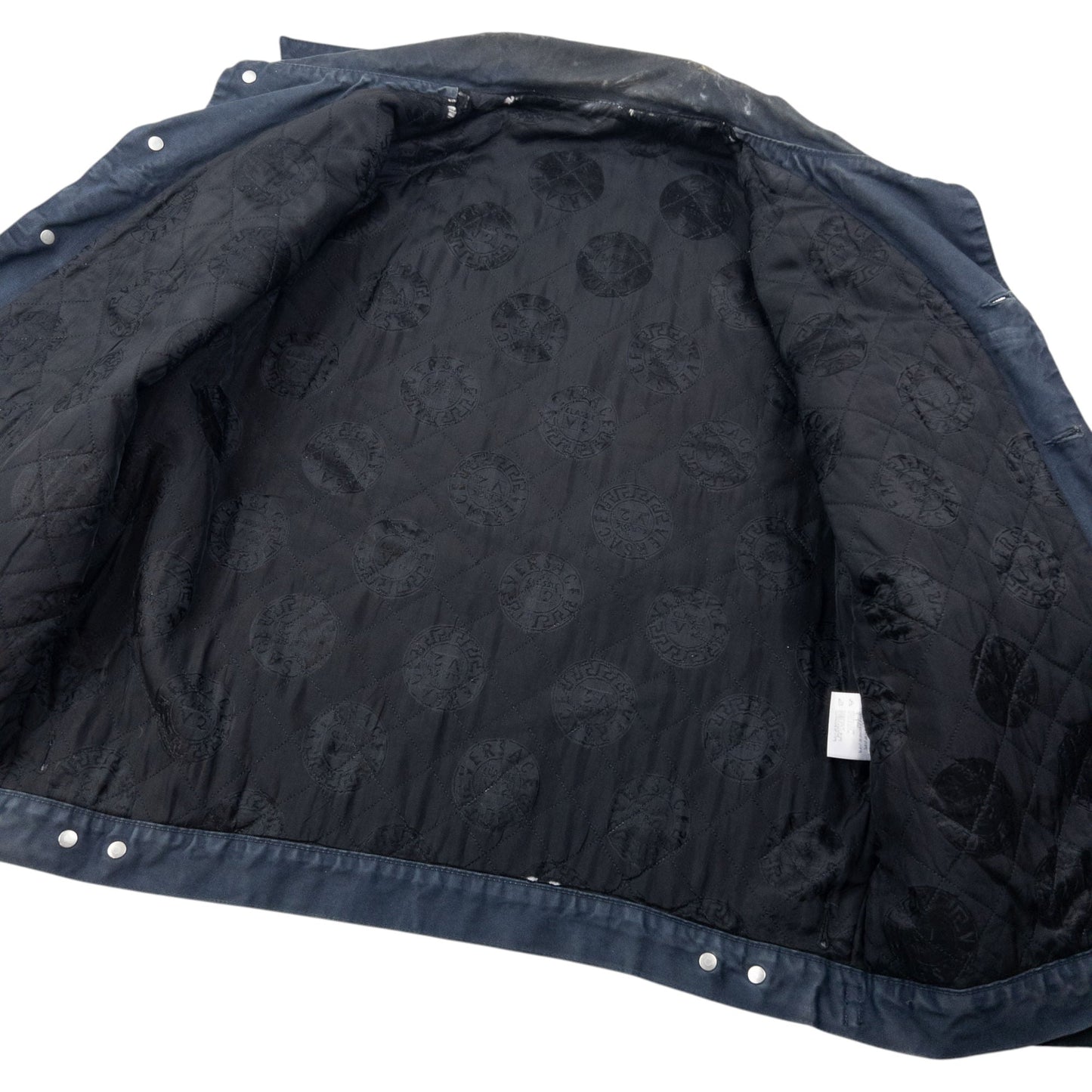 Vintage 2000s Versace Classic V2 Button Up Jacket Size XL | XL, Navy