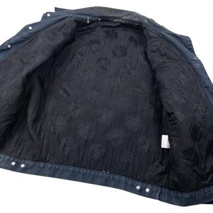 Vintage 2000s Versace Classic V2 Button Up Jacket Size XL | XL, Navy