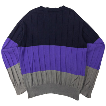Vintage Mercibeaucoup By Issey Miyake Striped Jumper Size M
