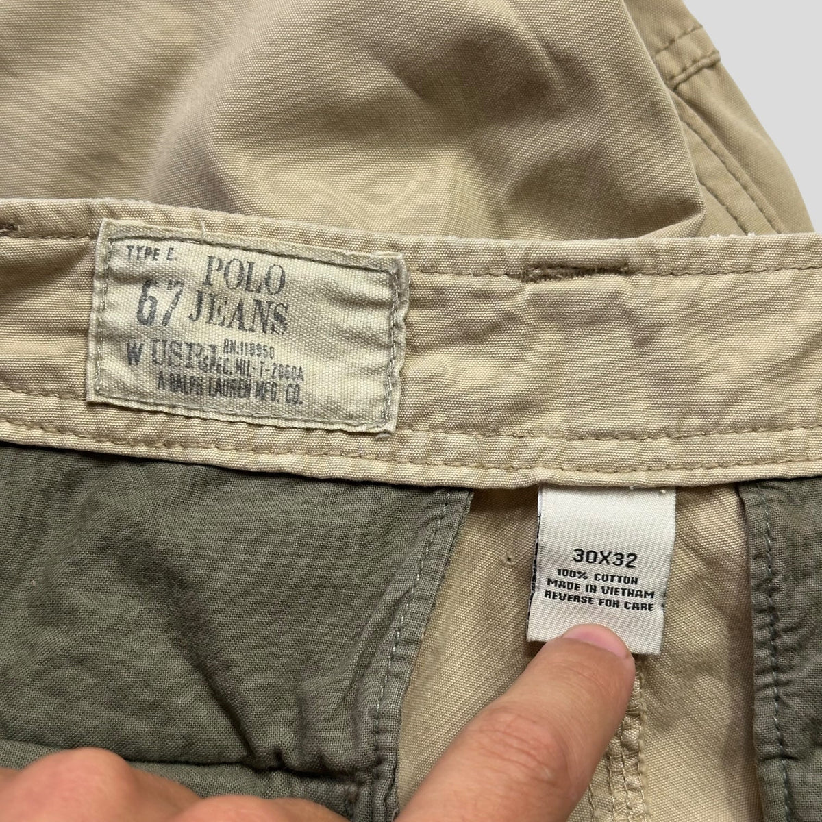 Ralph Lauren Polo 00’s Multipocket Cargo - 32-34 | W34, Beige