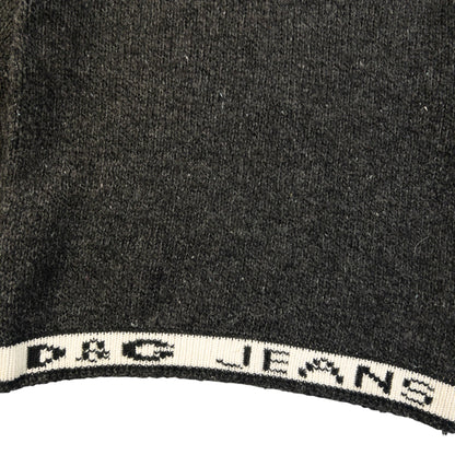 Vintage 2000s Dolce & Gabbana Wool Knit Jumper Womens Size L | Large, Cream