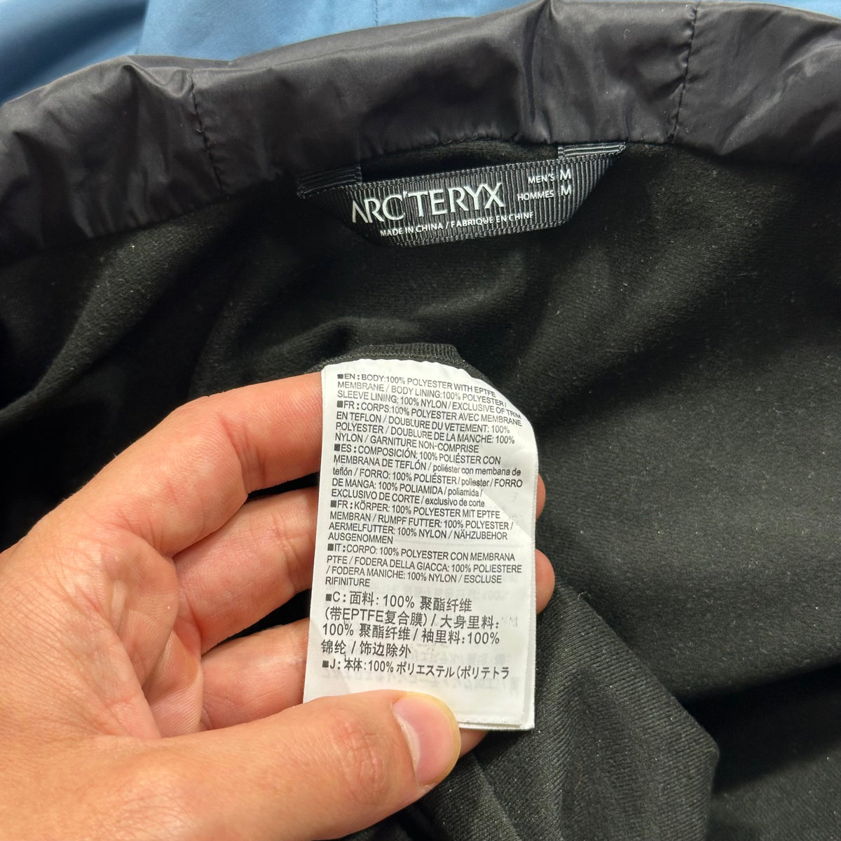 Arc’teryx 2017 Goretex Solano Lightweight Jacket - M/L | Medium, Blue