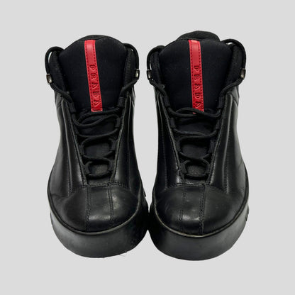 Prada Sport 00’s Leather & Nylon Boots - UK6 | 6, Black