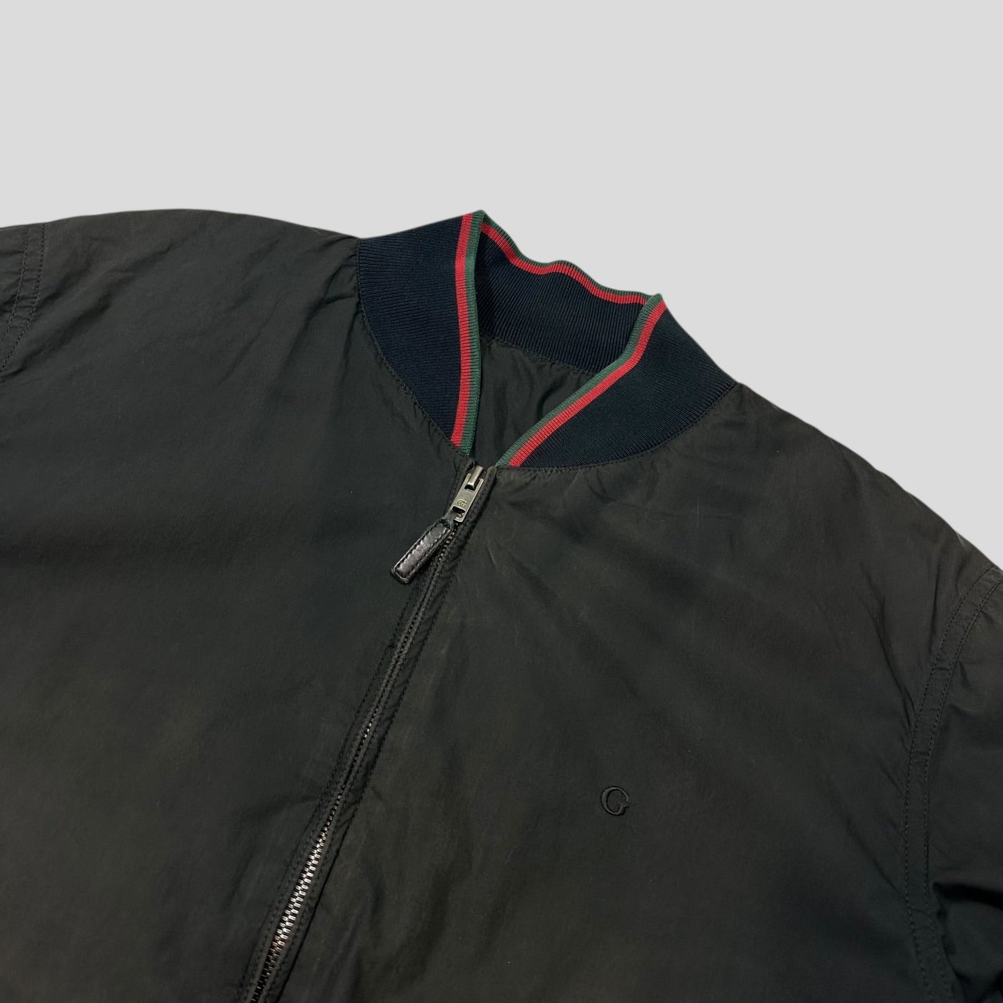 Gucci by Tom Ford 00’s G Logo Web Bomber Jacket - IT50 (M/L)