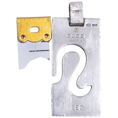 Vintage Gucci Silver Leo Pendant