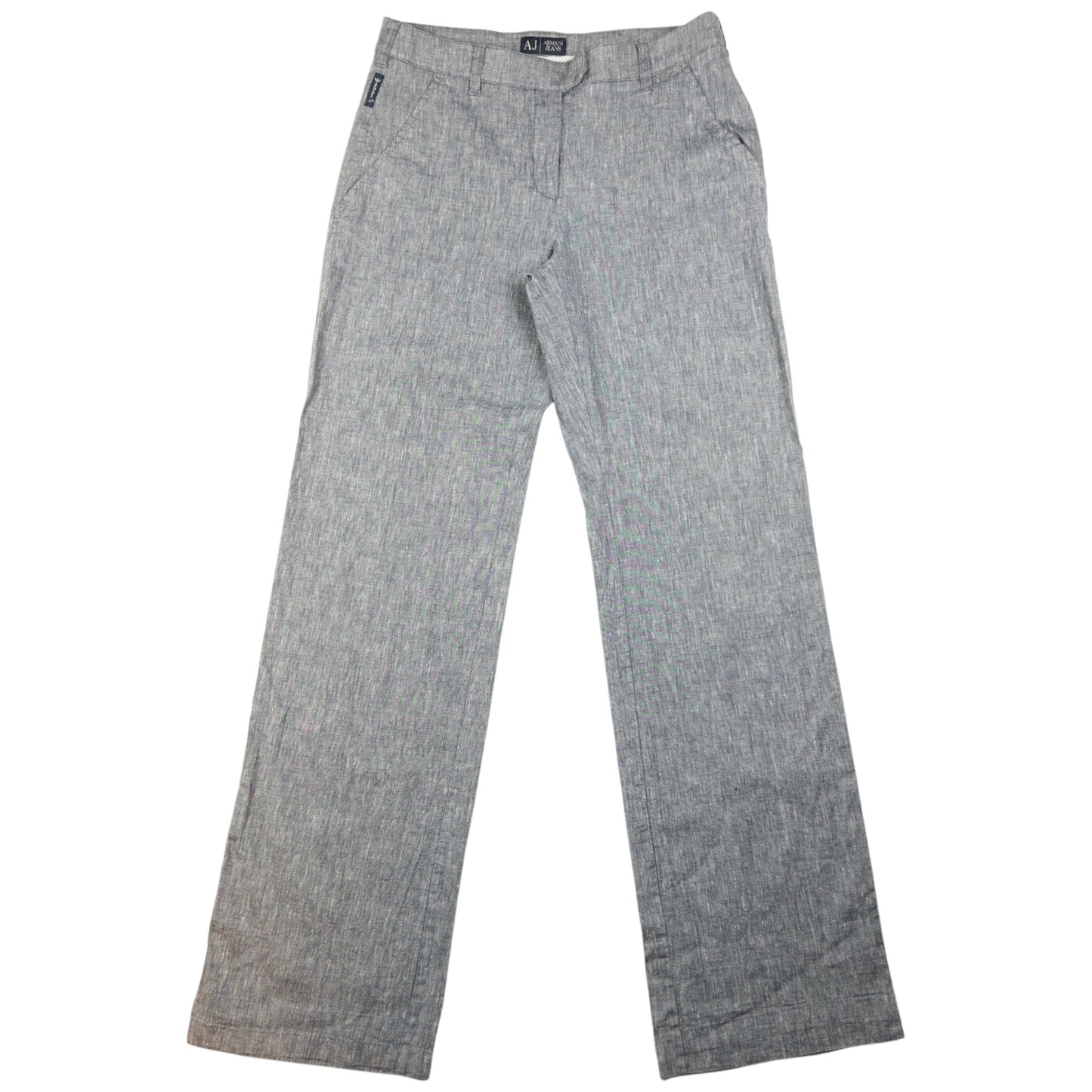 Vintage Armani Jeans Lightweight Linen Trousers Size W30