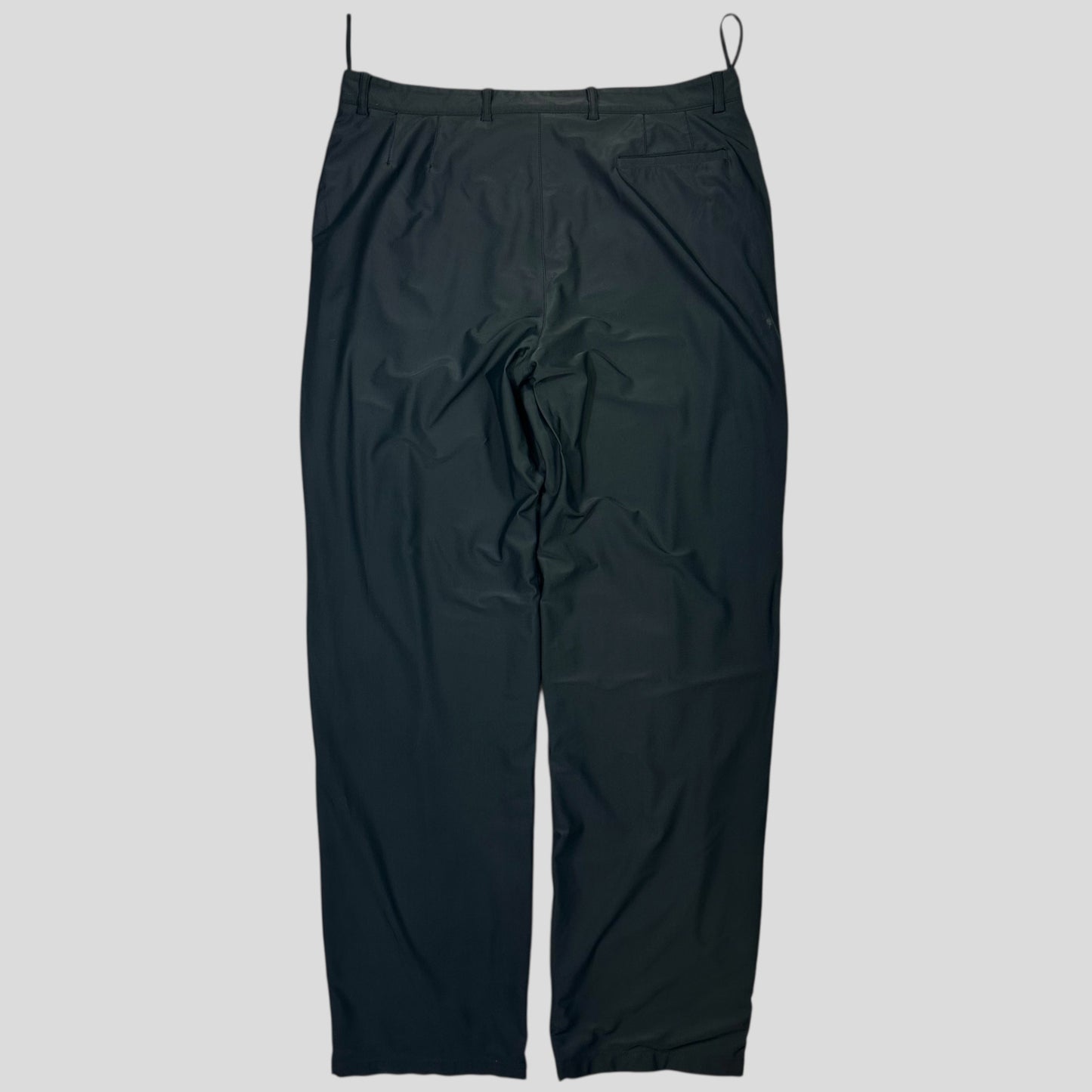 Prada Sport FW99 Textured Nylon Shimmer Baggy Mesh Trousers -IT54 | Default Title, Multicoloured