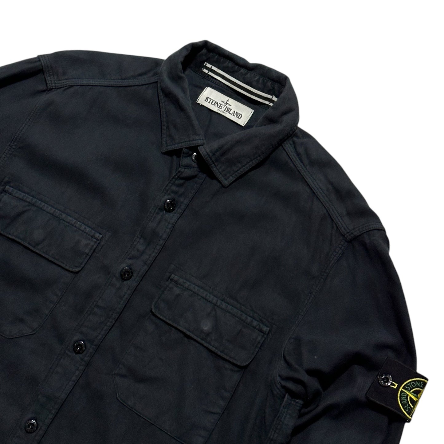 Stone Island Button Up Cotton Shirt