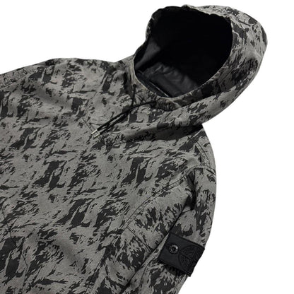 Stone Island Shadow Project Discharge Camo Smock Jacket | Large, Camo