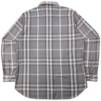 Vintage Burberry Nova Check Long Sleeve Button Up Shirt Size M