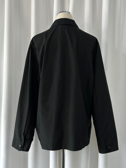 Max Mara Weekend 2000s Concealed Placket Bomber Jacket - M
